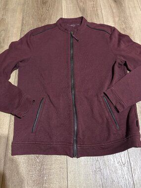 John Varvatos U.S.A. Zip Sweater Men's Medium
